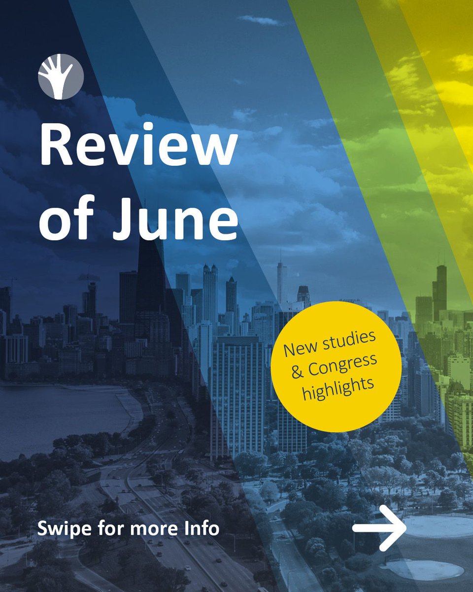 high5md's tweet image. Recap: June was packed with new updates!
We were at ASCO – from groundbreaking presentations to the latest FDA approvals.
Swipe through for a fast-track overview of clinical highlights, fresh data, and key milestones!

#ASCO #Oncology #CancerResearch #ClinicalTrials…