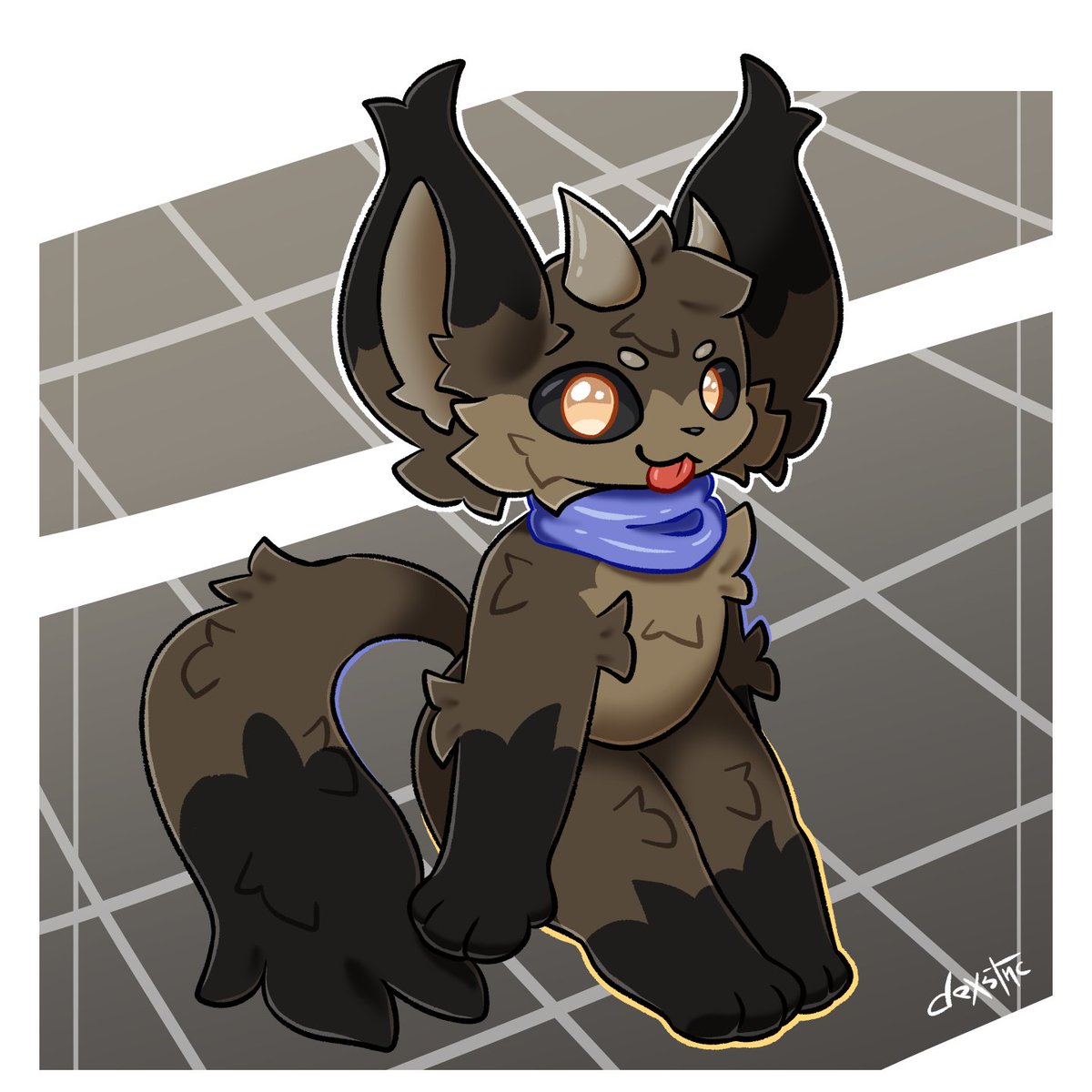 dexstnc's tweet image. 1st ArtFight attack for @Soarfloh
