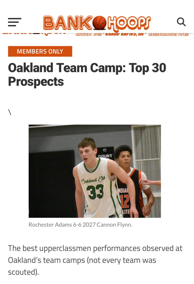 GradyEklund10's tweet image. Thank you for the coverage @BankHoops !