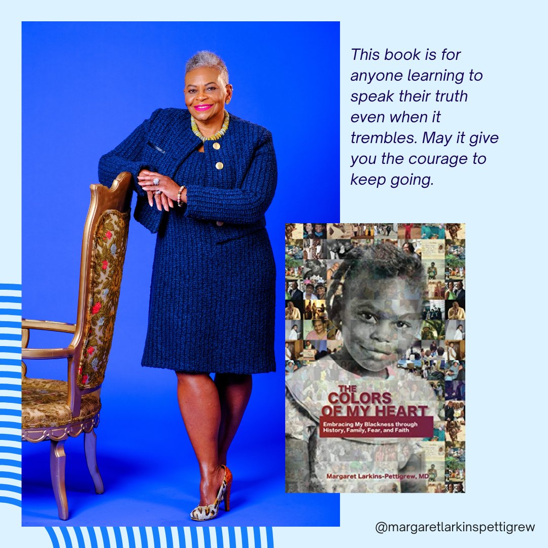 Telling the truth isn’t always easy—your voice may shake. But truth-telling is healing, resistance, &amp; love.

In The Colors of My Heart, I share stories I was once afraid to say out loud.

📘 Available now: bit.ly/4di2oey
#TruthTelling #BlackStoriesMatter