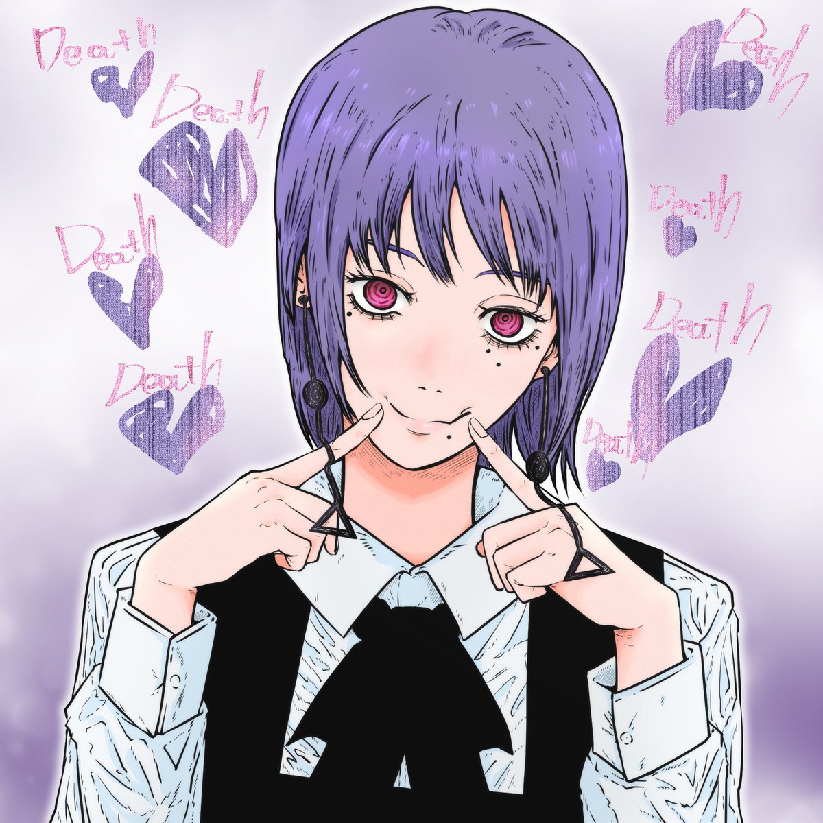 isuke_now's tweet image. Death Smile💜