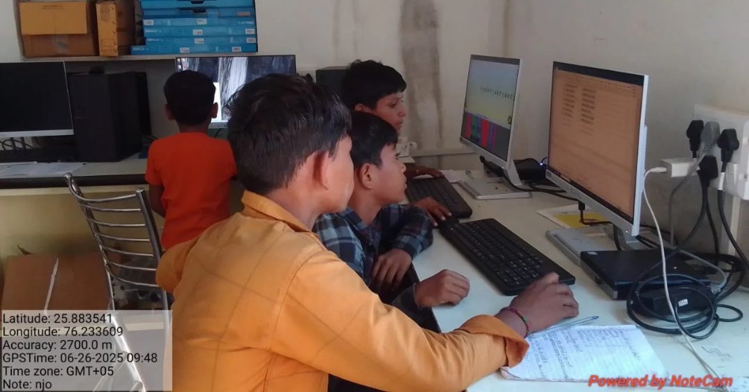 watch_tiger's tweet photo. Empowering Conservation Heroes with Code.

On May 1, #Tiger Watch launched a #Digital #Education Centre in Anandipura—a village of families who gave up their forest homes for Ranthambhore’s tigers.

Where basics are scarce, tech is now within reach.

Big #thanks to Ms Nina Rao https://t.co/N3yShodtyk