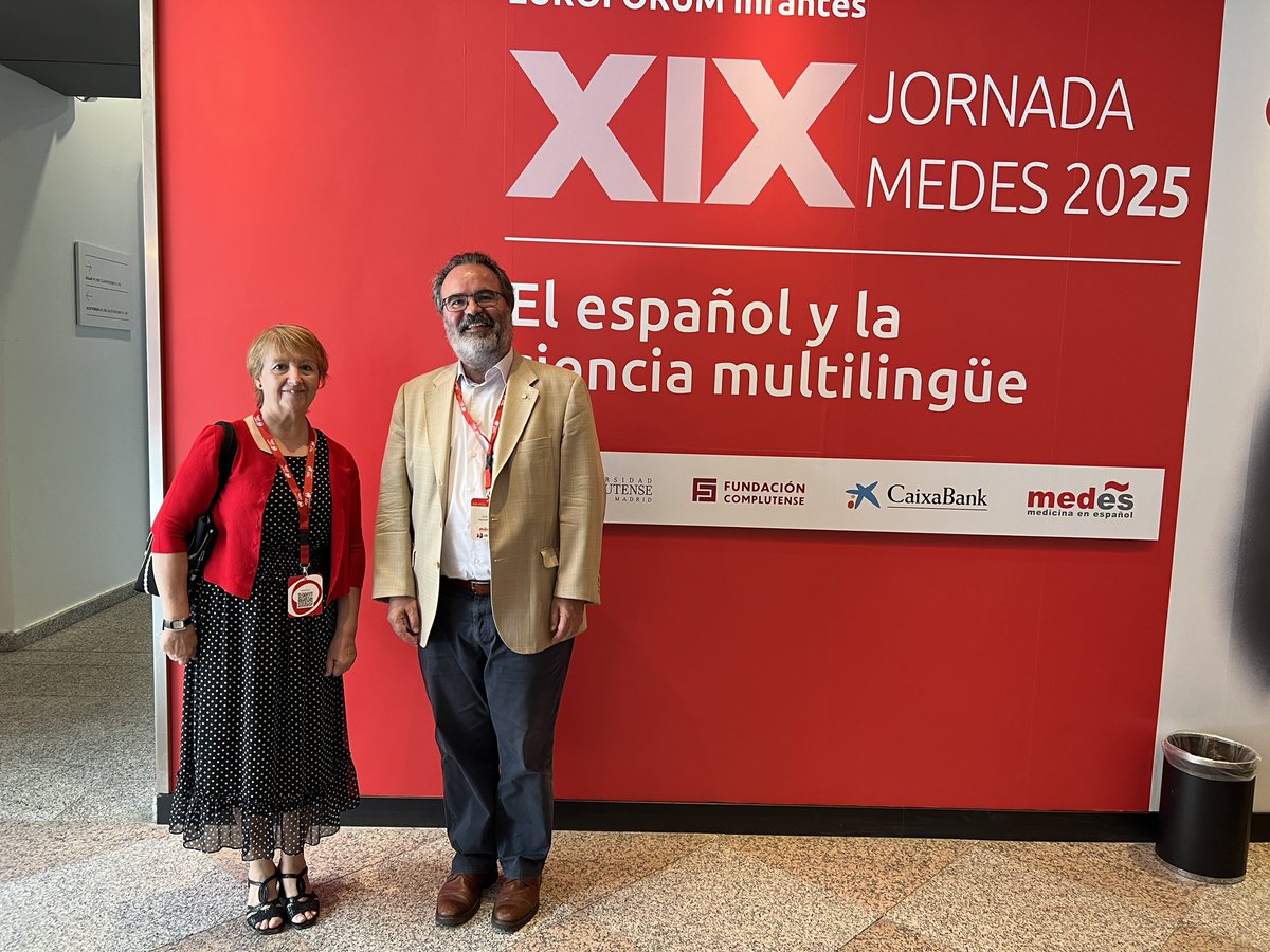 Lluis Montoliu (@lluismontoliu) on Twitter photo Esta tarde hemos recibido <a href="/InmaYruela/">InmaYruela</a> y yo en nombre de la <a href="/SEBBM_es/">SEBBM</a> el premio #MEDES 2025 de la <a href="/FundacionLilly/">Fundación Lilly</a> en la XIX #jornadaMEDES a la mejor institución destacada en la promoción del idioma español como lengua del conocimiento biomédico. Especialmente por la <a href="/SEBBM_Revista/">Revista SEBBM</a> Esta tarde hemos recibido <a href="/InmaYruela/">InmaYruela</a> y yo en nombre de la <a href="/SEBBM_es/">SEBBM</a> el premio #MEDES 2025 de la <a href="/FundacionLilly/">Fundación Lilly</a> en la XIX #jornadaMEDES a la mejor institución destacada en la promoción del idioma español como lengua del conocimiento biomédico. Especialmente por la <a href="/SEBBM_Revista/">Revista SEBBM</a>