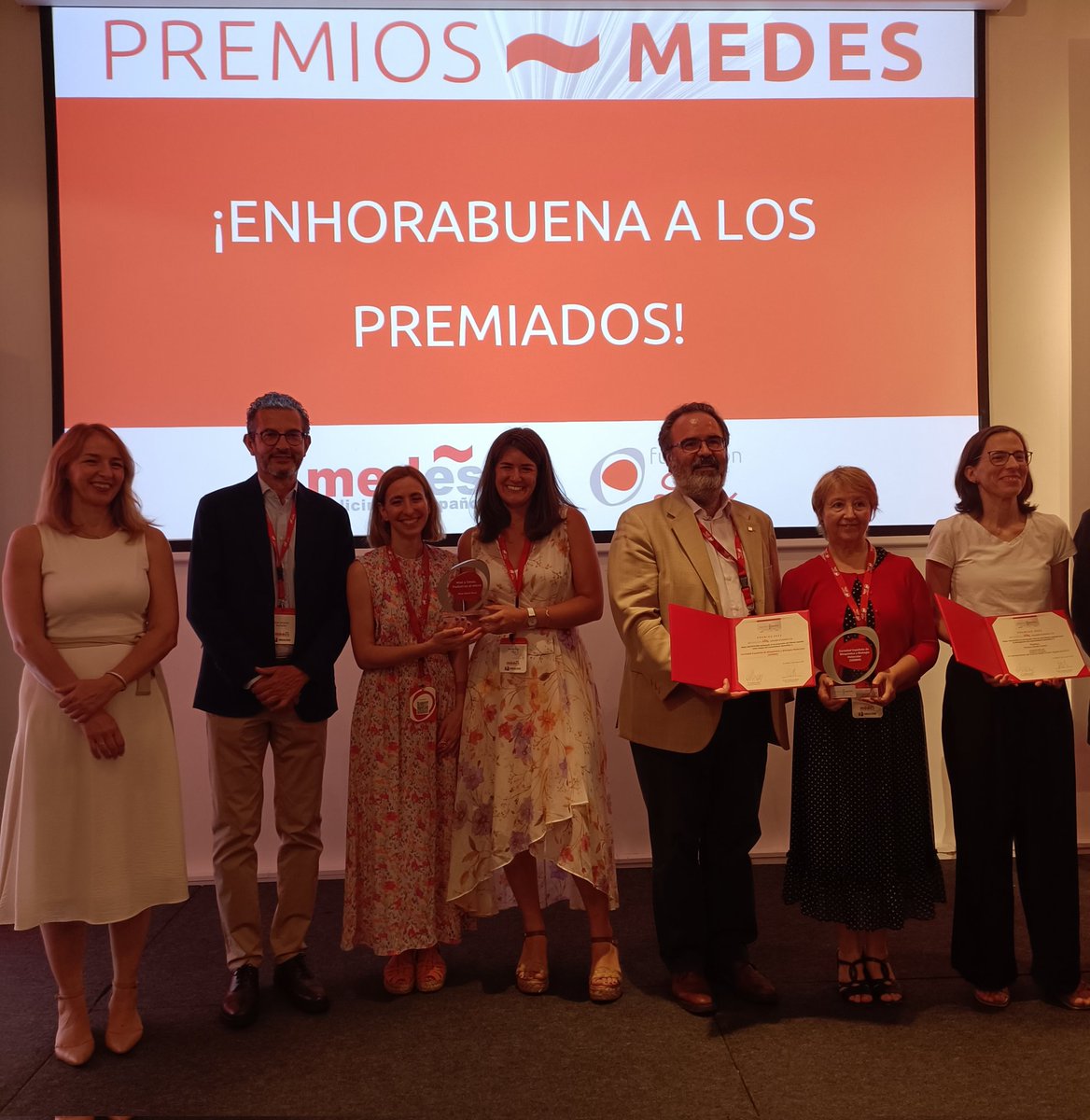 #JornadaMEDES
Todos los premiados