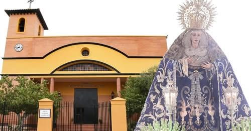 La Virgen de los Dolores del Cerro visitará Padre Pío en un Rosario de la Aurora histórico por el XXV aniversario del Buen Pastor