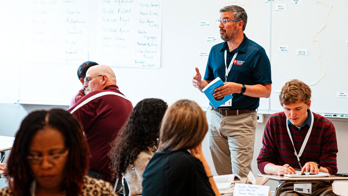It's hard to believe that we're already halfway through this summer's Buttimer Institute! Participants have immersed themselves in the foundations, pedagogy and spirituality of the Lasallian charism and will continue to do so during this final week of the program.