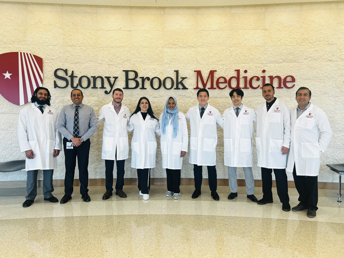 Stony Brook Department of Medicine (@sbudeptofmed) on Twitter photo Proud to welcome the next gen of pulmonary and critical care leaders! Welcome to the Stony Brook family, new fellows! 🫁 #WeAreStonyBrookMedicine Proud to welcome the next gen of pulmonary and critical care leaders! Welcome to the Stony Brook family, new fellows! 🫁 #WeAreStonyBrookMedicine
