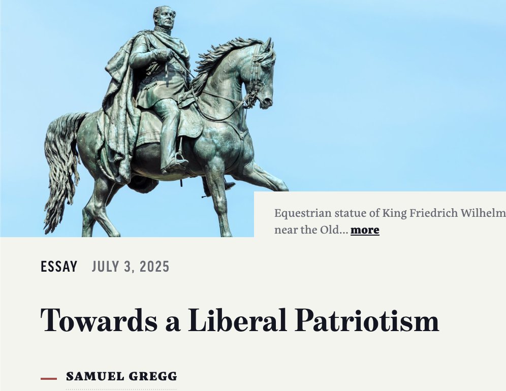 "Liberals should stress that being a true patriot involves reminding citizens that nationalist populism, whether of the right or left variety, invariably ends up doing long-term damage to the political, economic, and legal institutions that help promote the nation’s general