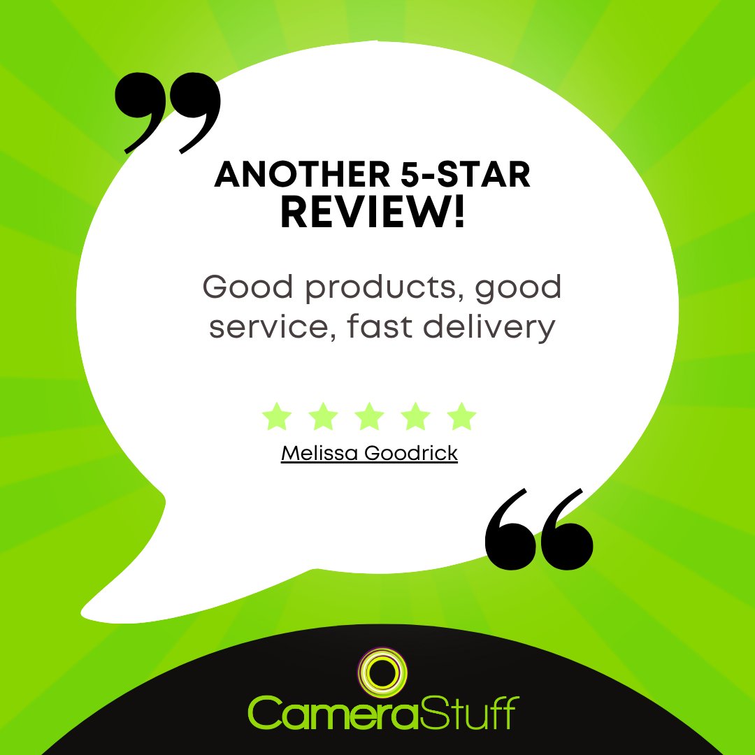 ⭐⭐⭐⭐⭐  Big love to everyone who’s clicked, shopped, and dropped those golden reviews! 
CameraStuff is sitting pretty at a 4.8 rating from 1,527 reviews, and it’s all thanks to you!

See the rest of the reviews here: camerastuff.co.za/pages/testimon…
