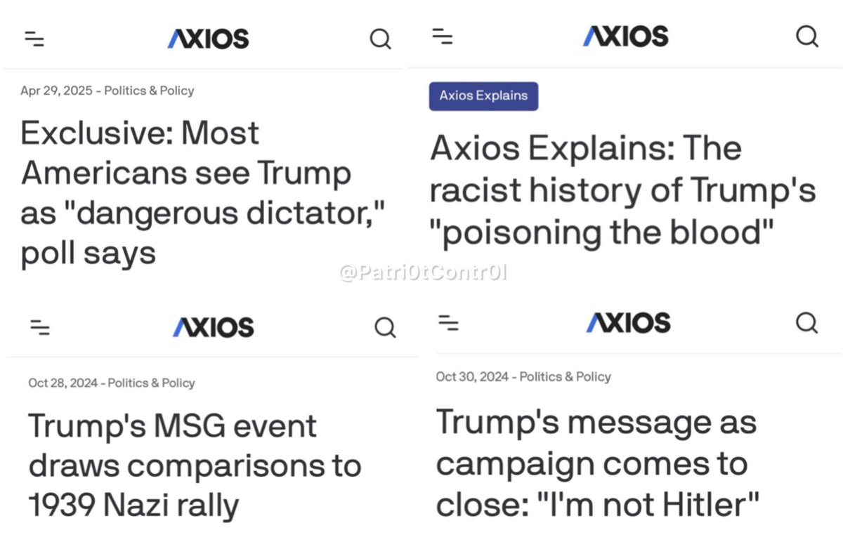 The unverified Epstein memo, brought to you by Axios…

The same Axios responsible for these very credible news stories 😂

Everyone needs to chill tf out until a reliable source chimes in.