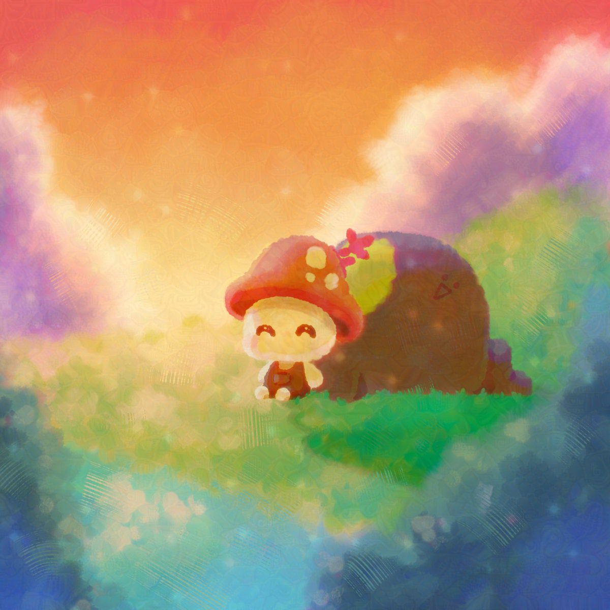 akitagure's tweet image. oh to be a lil moosh with a smiley rock by the sunset ππͺ¨
artfight attack!