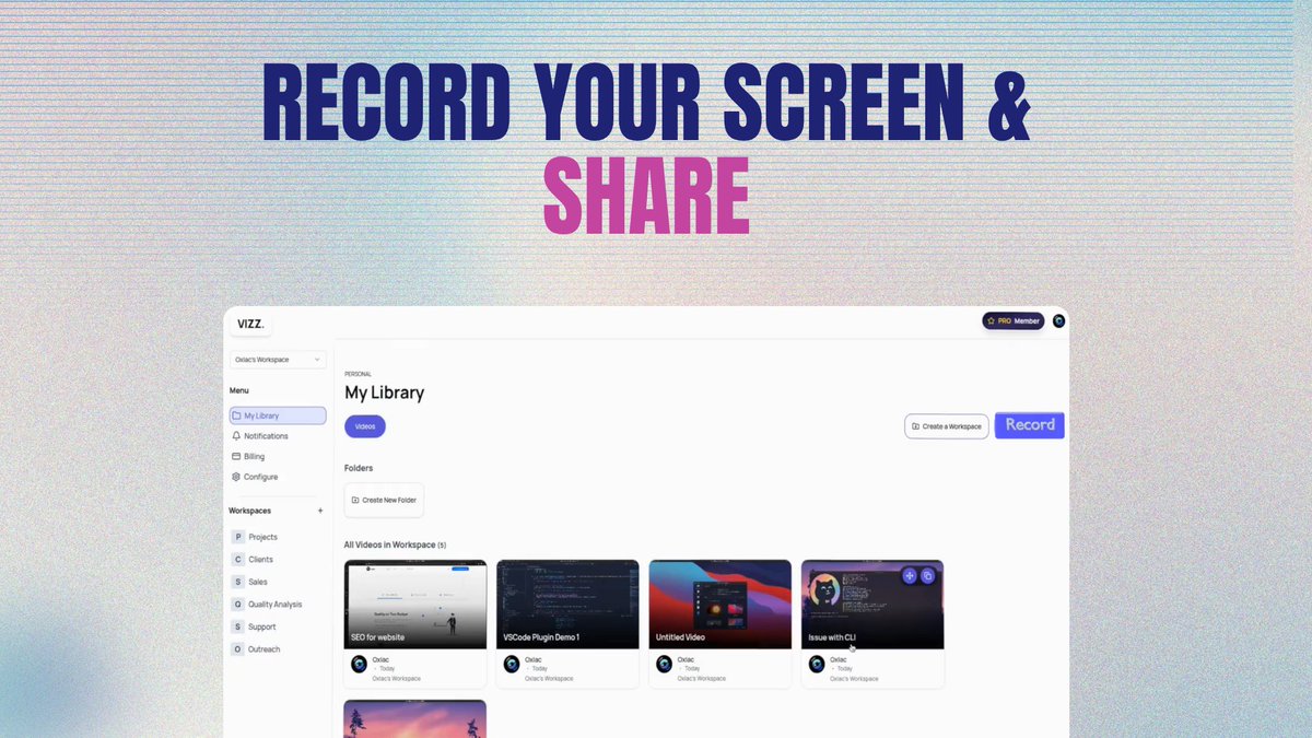 Oxlac_'s tweet photo. They are amazing. But $20/month per creator?  We built Vizz — a dead-simple screen recording tool designed for modern teams who don’t want to burn a hole in their budget.  Check it out - https://t.co/8pPUIQvSz7

#RemoteWork #SaaS #Productivity #Startups https://t.co/g4hyiQxBmQ