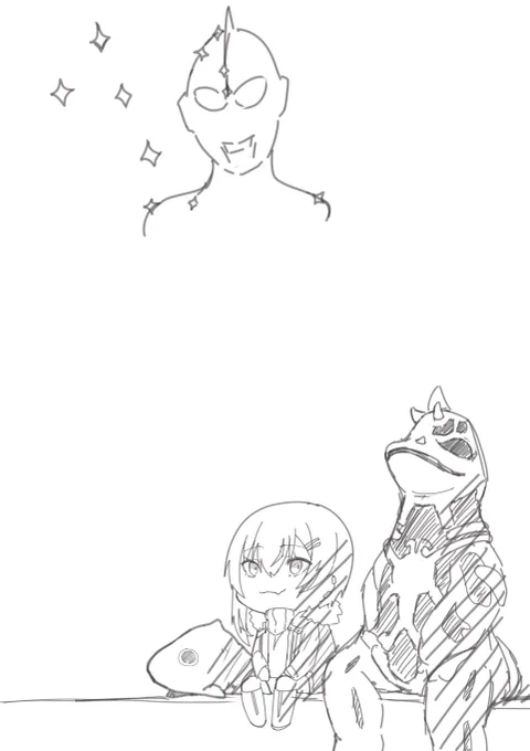 七夕の夜空にガヴァドンを 