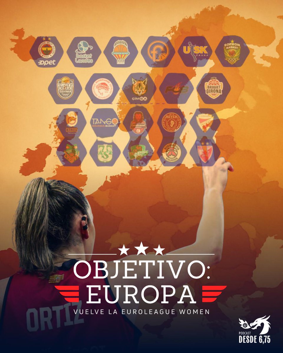 🚨 Casademont Zaragoza luchará por una plaza en la EuroLeague Women 2025-2026 🔥

El equipo rojillo buscará competir entre las mejores de Europa 🏀🌍

👉 ¿A qué equipo os gustaría enfrentaros en la previa y cuál queréis evitar sí o sí? 👀