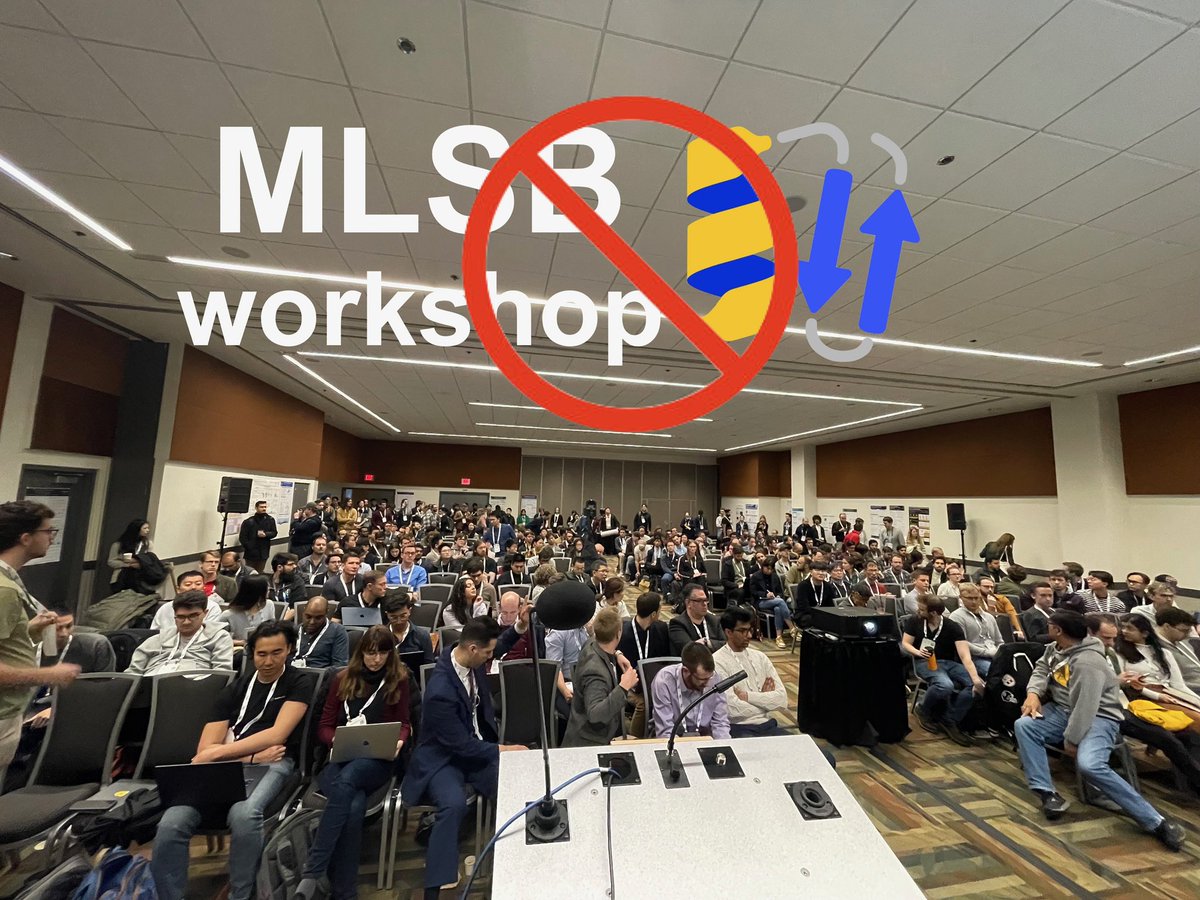Unfortunately, the MLSB Workshop @ NeurIPS (<a href="/workshopmlsb/">MLSB @ NeurIPS</a>) was rejected this year. 

Feedback from the deciding committee indicates it was a coin flip decision, with 283 proposals &amp; a number related to “computational biology”

More on the future of MLSB soon…