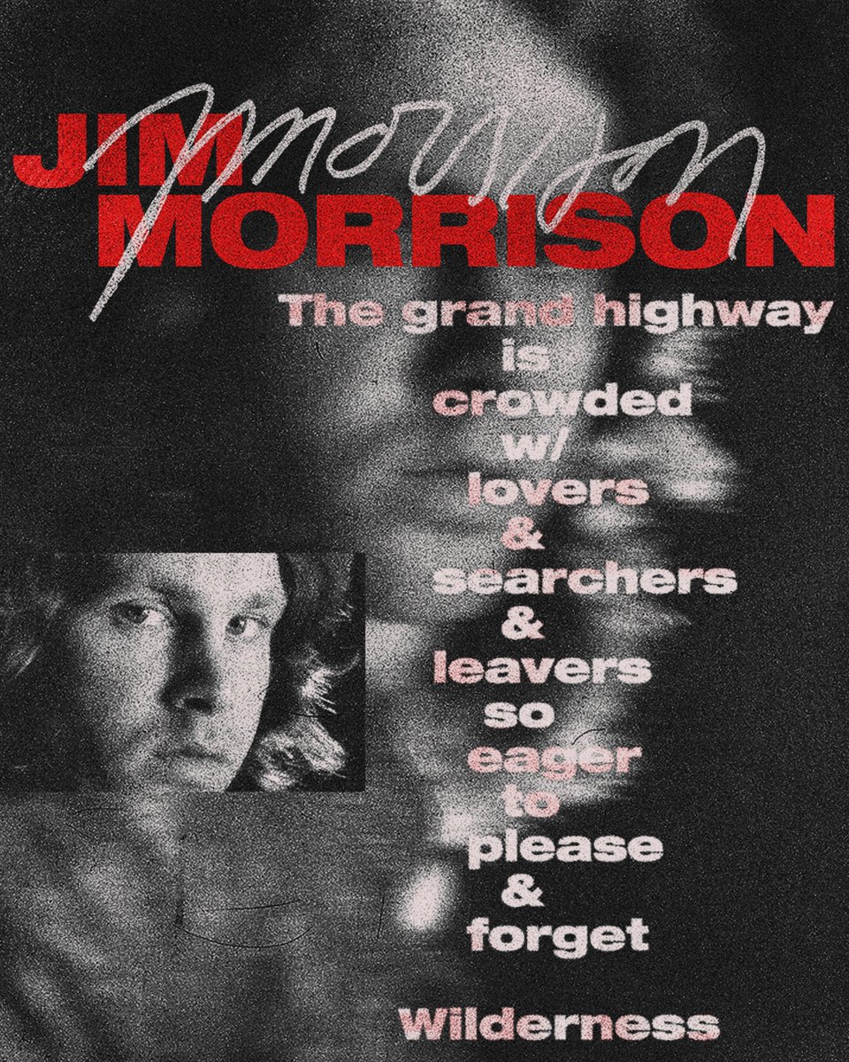 JimMorrison's tweet image. Where will THE GRAND HIGHWAY take you?
#JimMorrisonPoetry from THE WILDERNESS.
Photo by Paul Ferrara.