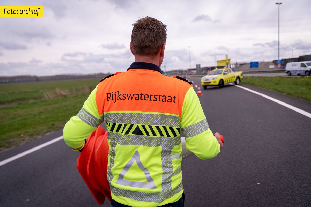 Ongeval op de A7 bij Avenhorn