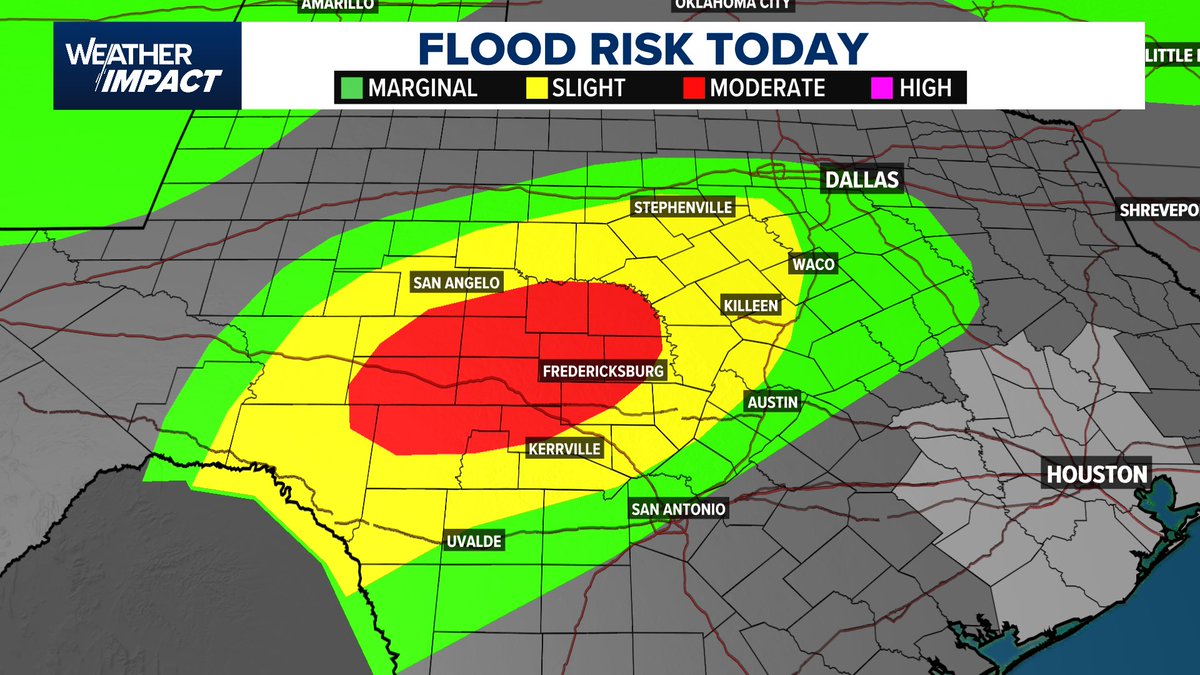 Kim Castro (@kimcastrowx) on Twitter photo UPDATE‼️
The Hill Country now upgraded to a Level 3 out of 4 threat for flooding today
Monitoring ongoing rain closely.
<a href="/KHOU/">KHOU 11 News Houston</a> #khou11 <a href="/chitakhou/">Chita Craft</a> UPDATE‼️
The Hill Country now upgraded to a Level 3 out of 4 threat for flooding today
Monitoring ongoing rain closely.
<a href="/KHOU/">KHOU 11 News Houston</a> #khou11 <a href="/chitakhou/">Chita Craft</a>