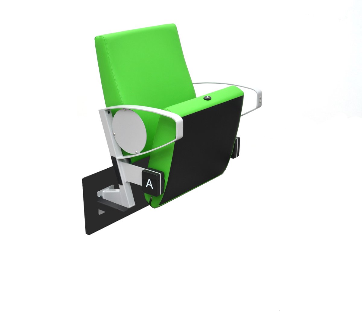 SERIES® Seating’s custom Arrow Elite model with Matix back cover and Matix seat cover.