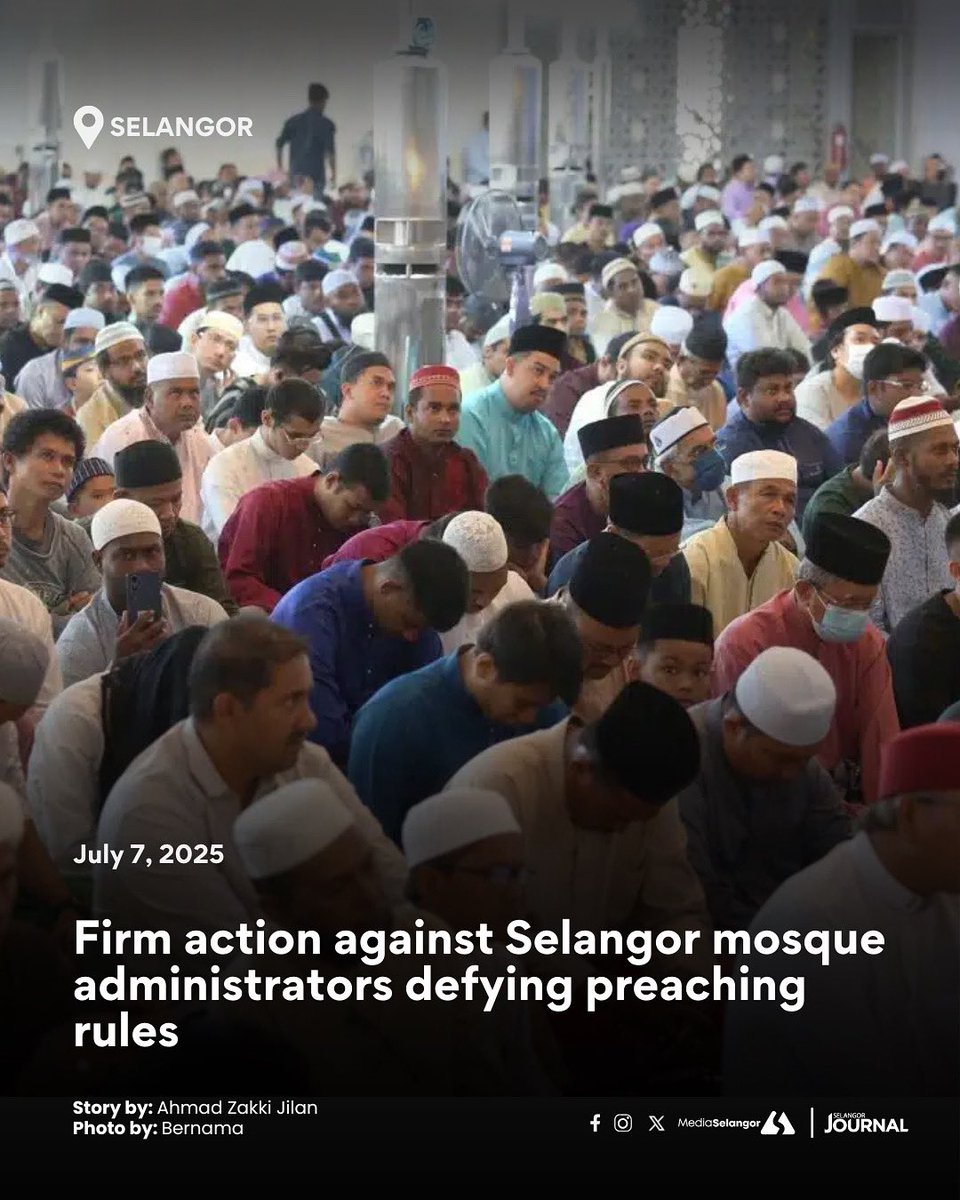 Mosque administrators in Selangor who remain defiant and continue to allow unaccredited preachers to give lectures or teach may face dismissal, said state executive councillor for Islamic affairs and innovation Dr Mohammad Fahmi Ngah.

He said the measure is necessary to preserve