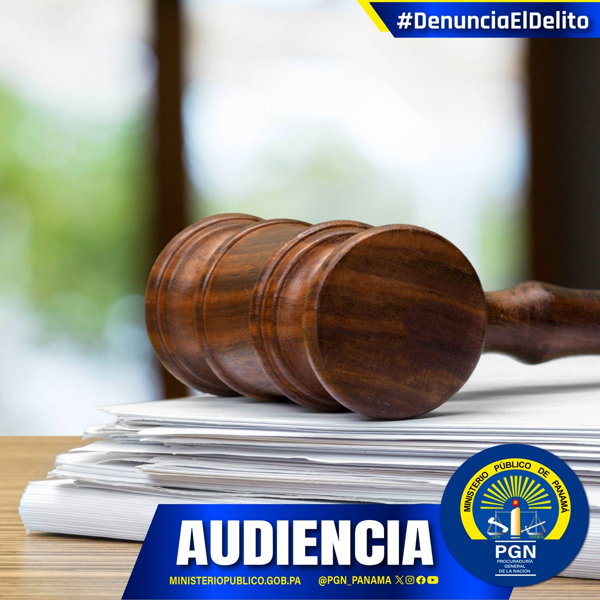 #Audiencia| La Sección de Cumplimiento de la Fiscalía Metropolitana logró que un Juez negara la libertad vigilada a una persona condenada a 88 meses de prisión, por el delito de hurto de vehículo, hechos ocurridos en el año 2015, en San Francisco.