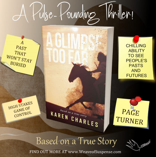 Hi Readers &amp; Tour Hosts!  We are looking for readers/tour hosts interested in signing up for Karen Charles’ A GLIMPSE TOO FAR Virtual Book Tour!
#PUYB #booktwitter #booktwt #blogtour #reviewswanted
Visit pumpupyourbook.com/2025/07/06/a-g…   for more info.