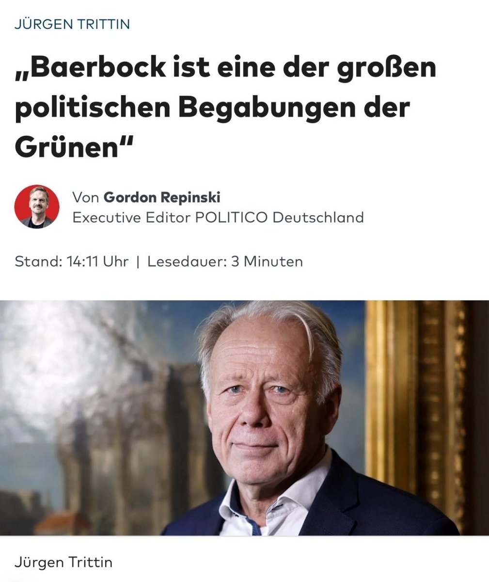 Das sagt viel über diese grüne Sekte aus.