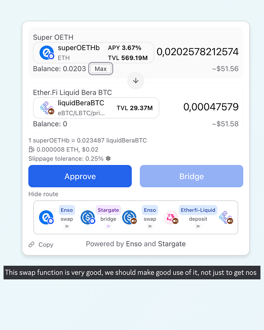 not a promise...real feedback from real users for a real tool.

Enso.