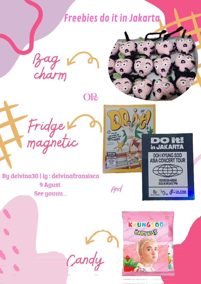 Delvina30's tweet photo. Freebies do it in Jakarta 🐧🐧
by: @Delvina30
Ig : delvinafransisca
RT &amp; like are very appreciated 🙏🙏

🗓️ 9 August 2025
📍 Indonesia Arena
Open for trade,but vv limited 🥲
Don't sale/throw yachh 
See you gaes .....
#ASIACONCERT_DOit_inJKT 
#DOit_InJAKARTA https://t.co/JlpBYPLS4H