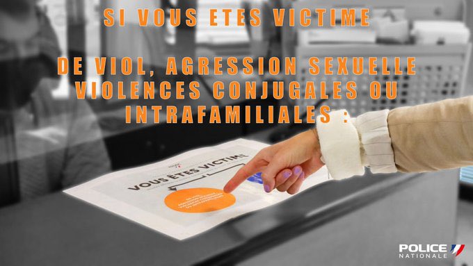 #NeRienLaisserPasser Lorsque vous arrivez au  commissariat un tableau d'accueil confidentialité #TAC est mis à votre  disposition, pour faciliter l’accueil des victimes de #violencesconjugales. 
☑️Policiers et psychologue sont à votre écoute et vous accompagnent. 
 #Protéger
