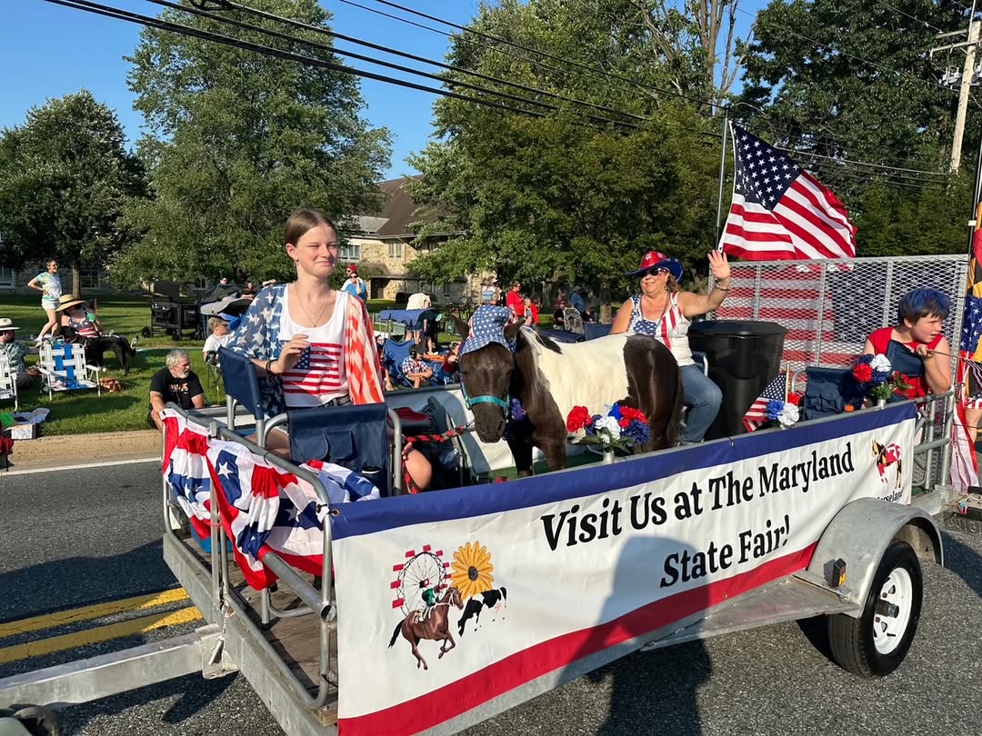 Maryland State Fair (@mdstatefair) on Twitter photo The Maryland State Fair was well represented with this patriotic and fun float at the Hereford, Kingsville and Bel Air 4th of July Parades.  The float, designed and operated by Mike Reuter and the Horseland team, won First Place at the Bel Air Parade!!! Make Horseland one of your The Maryland State Fair was well represented with this patriotic and fun float at the Hereford, Kingsville and Bel Air 4th of July Parades.  The float, designed and operated by Mike Reuter and the Horseland team, won First Place at the Bel Air Parade!!! Make Horseland one of your