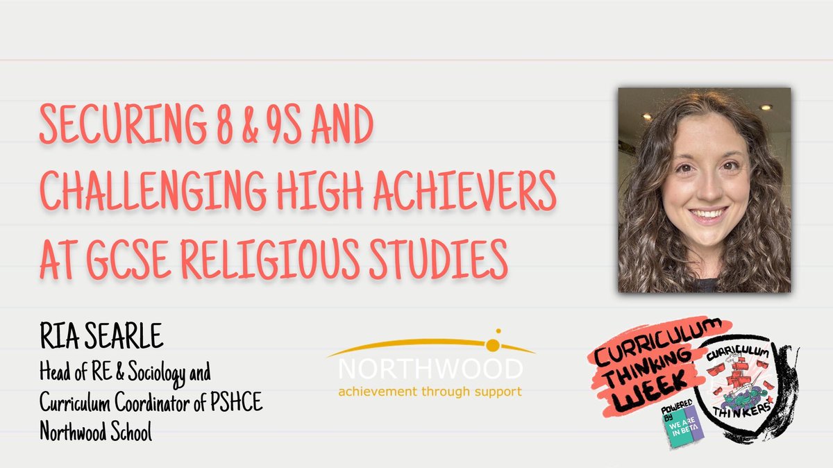 Ria Searle (@rianicole97) on Twitter photo Excited to be sharing some practical strategies and tools used in my work as Head of RE and Curriculum Coordinator of PSHCE at Northwood School in <a href="/WeAreInBetaPod/">We Are In Beta</a>’s #curriculumthinkingweek2025 #TeamRE #PSHCE Excited to be sharing some practical strategies and tools used in my work as Head of RE and Curriculum Coordinator of PSHCE at Northwood School in <a href="/WeAreInBetaPod/">We Are In Beta</a>’s #curriculumthinkingweek2025 #TeamRE #PSHCE