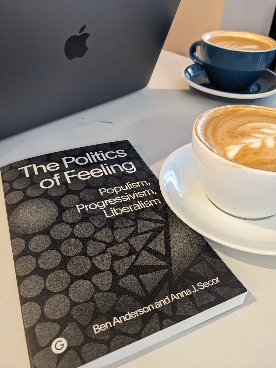 Ben Anderson (@benandersongeog) on Twitter photo First sighting of the new book - The Politics of Feeling - in real life, via <a href="/Jonny_Darling/">Jonny Darling</a> It’s so exciting to see something you’ve thought about and written for years (with Anna) exist - very different feeling to a journal article! First sighting of the new book - The Politics of Feeling - in real life, via <a href="/Jonny_Darling/">Jonny Darling</a> It’s so exciting to see something you’ve thought about and written for years (with Anna) exist - very different feeling to a journal article!