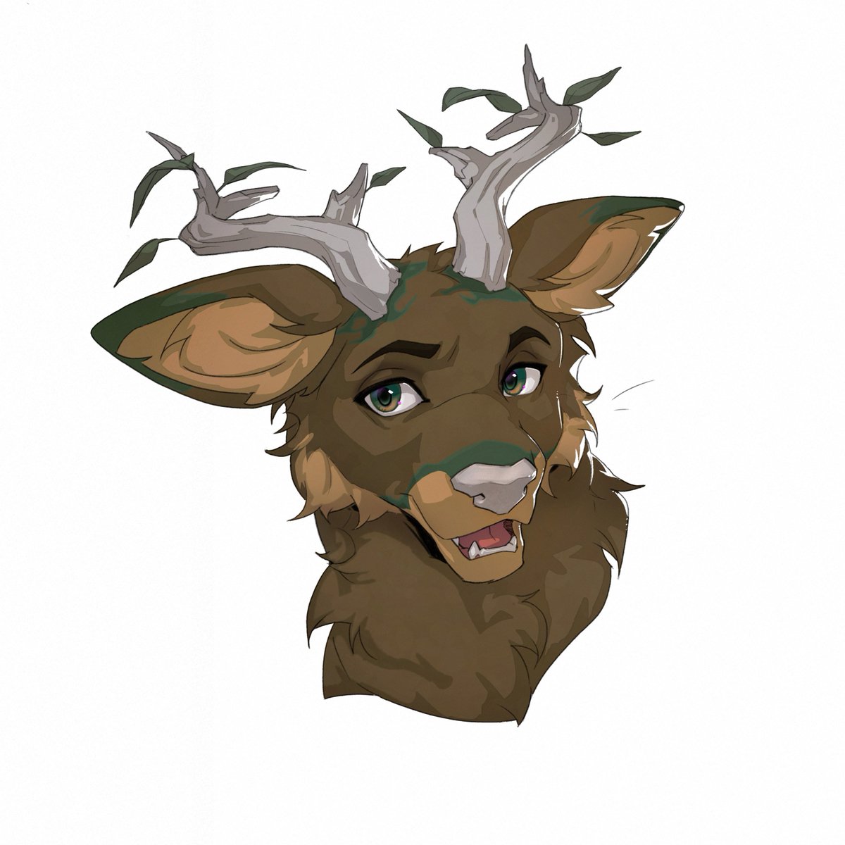 Commission from my Monthly Patron Giveaway!  
 for Ares-Protector 🍃
 #furrycommission #furryart