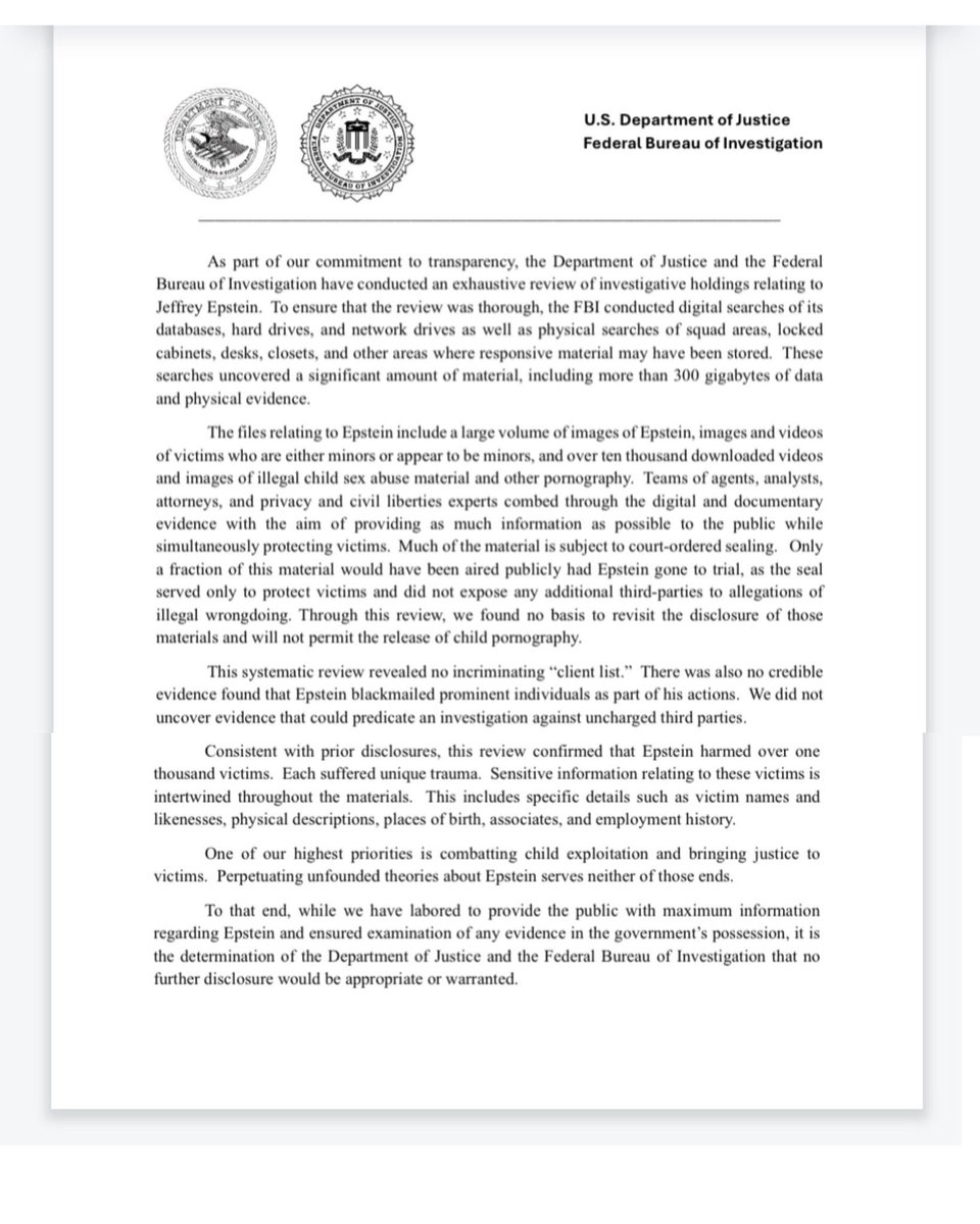 2Apatriotmama's tweet image. Does anyone have the direct link to this DOJ release from their website? Not the Axios cloud document link … I want the government direct link of this release …
I’m calling BS on this!!