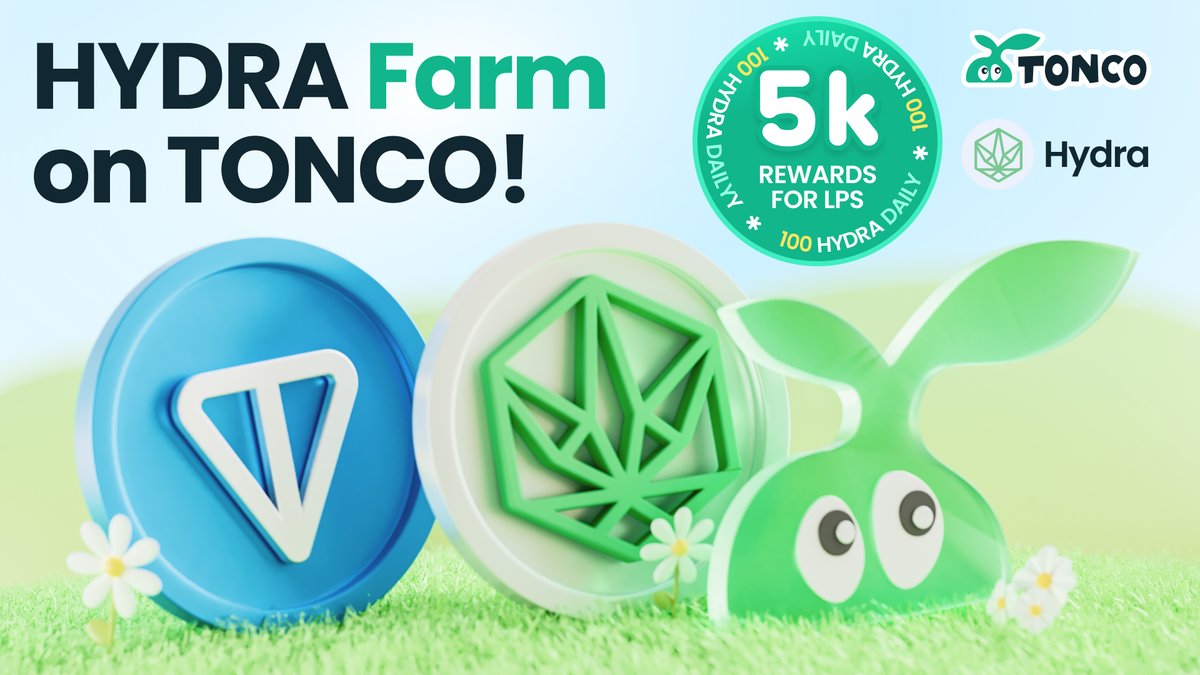 TONCO (@tonco_io) on Twitter photo π <a href="/ton_hydra/">HYDRA</a> Farming is LIVE on TONCO!
π§ Add liquidity to the $HYDRA / $TON pool and earn daily rewards β no extra steps needed.
π° 5,000 $HYDRA total rewards
π₯ 100 $HYDRA/day for 7 days
π§ Need help becoming an LP? Follow this guide π docs.tonco.io/liquidity-provβ¦
More about π <a href="/ton_hydra/">HYDRA</a> Farming is LIVE on TONCO!
π§ Add liquidity to the $HYDRA / $TON pool and earn daily rewards β no extra steps needed.
π° 5,000 $HYDRA total rewards
π₯ 100 $HYDRA/day for 7 days
π§ Need help becoming an LP? Follow this guide π docs.tonco.io/liquidity-provβ¦
More about