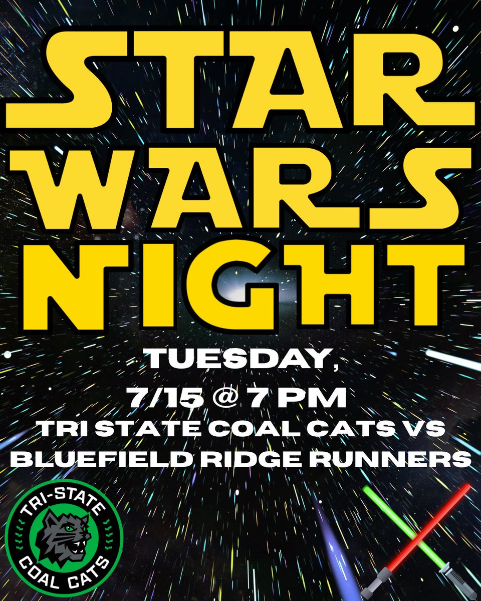 Our next homestand should be fun with Star Wars &amp; Gilligan's Island Nights!

Get your tickets now at CoalCats.net!