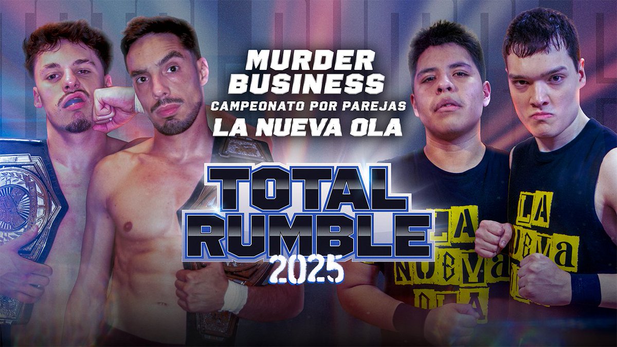 🚨 ¡𝗙𝗨𝗟𝗟 𝗠𝗔𝗧𝗖𝗛! 🚨

¡La Nueva Ola buscaban coronarse como nuevos Campeones por Parejas de la Triple W frente a los campeones Murder Business!

¡COMBATE DISPONIBLE EN NUESTRO CANAL DE YOUTUBE! 📺

youtu.be/oEWt3rPKFV0?si…