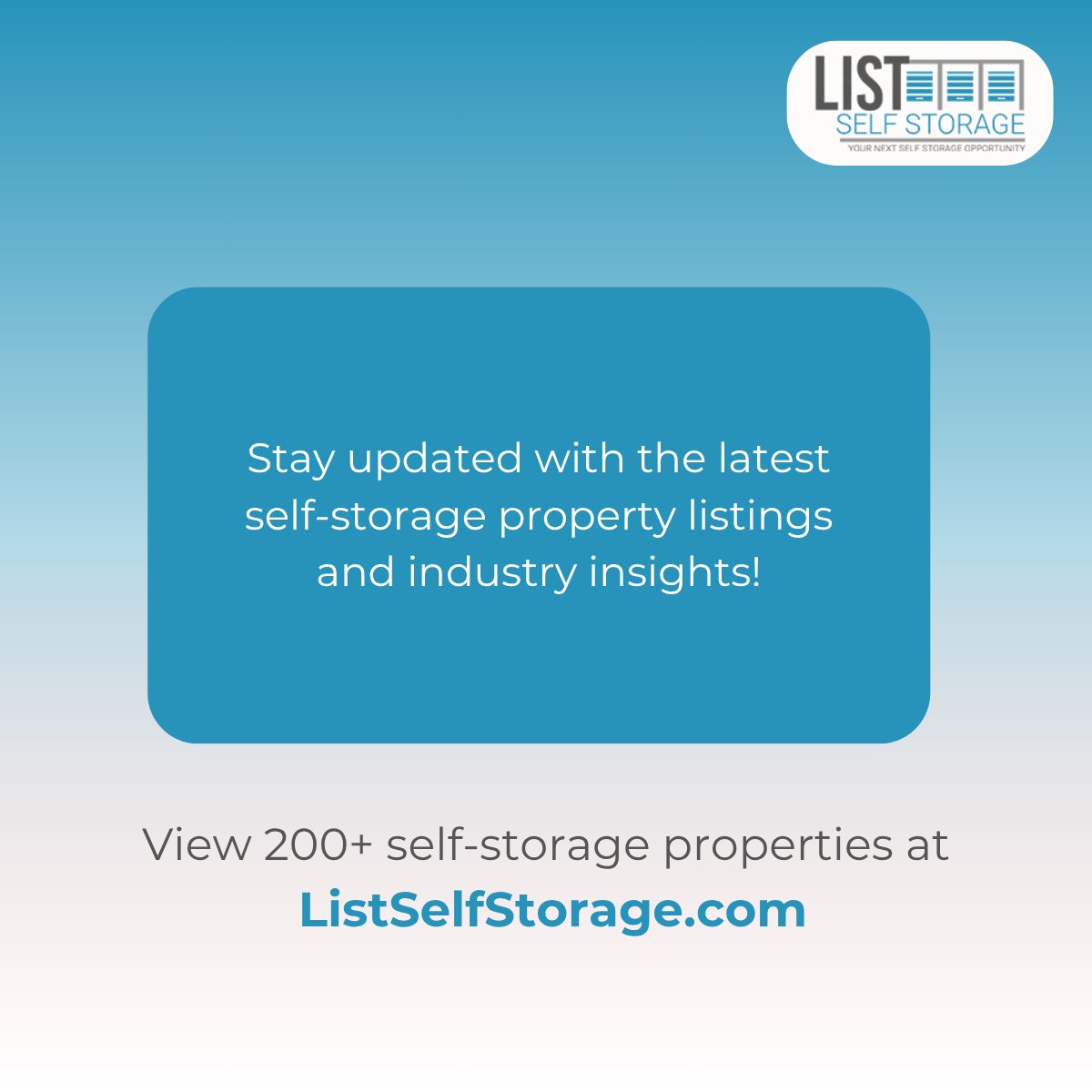 ListSelfStorage tweet picture