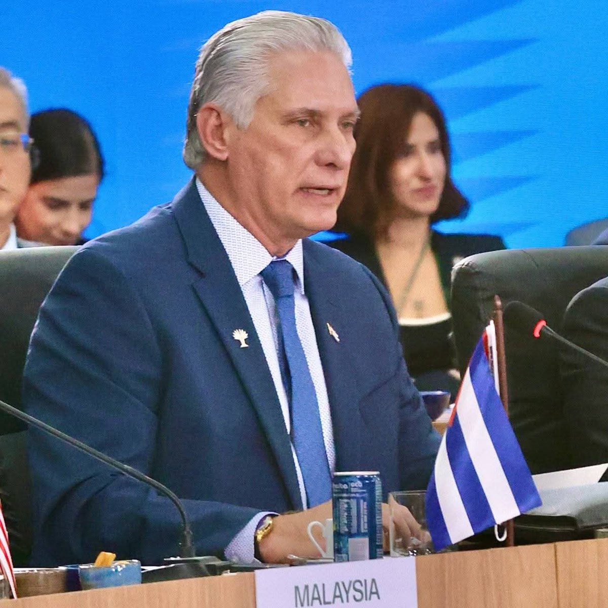 Ledy Torres (@torres7ledy) on Twitter photo El Primer Secretario del <a href="/PartidoPCC/">Partido Comunista de Cuba</a> y Presidente de la República de Cuba
<a href="/DiazCanelB/">Miguel Díaz-Canel Bermúdez</a>
intervino en la Cumbre de los BRICS. #UnidosPorCuba #YoSigoAMiPresidente El Primer Secretario del <a href="/PartidoPCC/">Partido Comunista de Cuba</a> y Presidente de la República de Cuba
<a href="/DiazCanelB/">Miguel Díaz-Canel Bermúdez</a>
intervino en la Cumbre de los BRICS. #UnidosPorCuba #YoSigoAMiPresidente