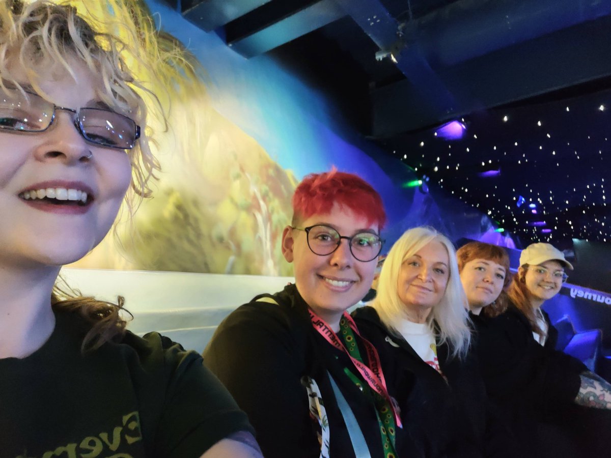 SafeInOurWorld's tweet image. oh hi, this is our team ✨ so if you're looking for any of us mental health nerds at Develop: Brighton this week, these are the faces to look for 🙏
(also we went to see some fish)