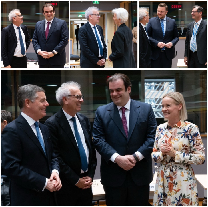 ESM_Press's tweet image. The last #Eurogroup before the summer break. The election of the Eurogroup President and discussions on the euroโs fiscal stance, the international role of the euro and the accession of Bulgaria to the euro area.
#ESMeuro