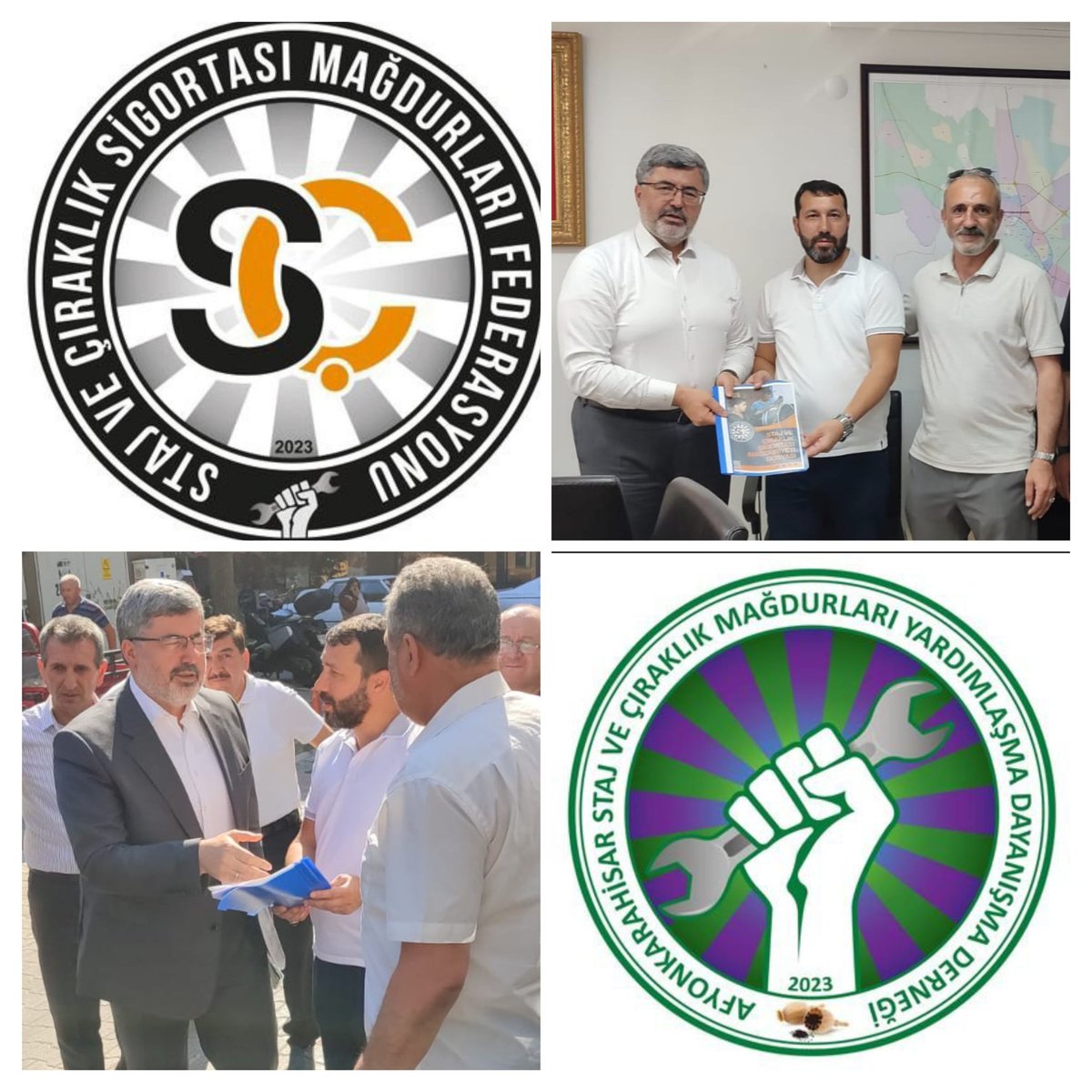 STAJ VE ÇIRAKLIK SİGORTASI MAĞDURLARI FEDERASYONU (@cirakstajfed) on Twitter photo Afyonkarahisar Staj ve Çıraklık Derneği Başkanımız ve değerli yönetim kurulu üyeleri,
<a href="/Akparti/">AK Parti</a>
<a href="/akpartiafyon/">AK Parti Afyon</a>
<a href="/avaliozkaya/">Ali ÖZKAYA 🇹🇷</a>
<a href="/scsmafyon/">scsmafyonkarahisar</a>
Kızılcahamam’da gerçekleşen temaslar kapsamında AK Parti Afyonkarahisar Milletvekilimiz Sayın Ali Özkaya ile önemli bir görüşme Afyonkarahisar Staj ve Çıraklık Derneği Başkanımız ve değerli yönetim kurulu üyeleri,
<a href="/Akparti/">AK Parti</a>
<a href="/akpartiafyon/">AK Parti Afyon</a>
<a href="/avaliozkaya/">Ali ÖZKAYA 🇹🇷</a>
<a href="/scsmafyon/">scsmafyonkarahisar</a>
Kızılcahamam’da gerçekleşen temaslar kapsamında AK Parti Afyonkarahisar Milletvekilimiz Sayın Ali Özkaya ile önemli bir görüşme