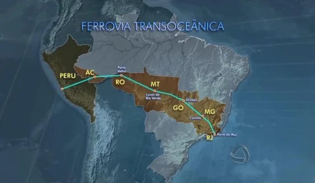 GeopoliticaHoj's tweet image. 🇧🇷 🇨🇳 Brasil e China firmam parceria para ligar ferrovia brasileira ao porto de Chancay, no Peru. A iniciativa é uma maneira de integrar indiretamente o território brasileiro a Nova Rota da Seda, maior projeto geopolítico chinês do século XXI. 🧵