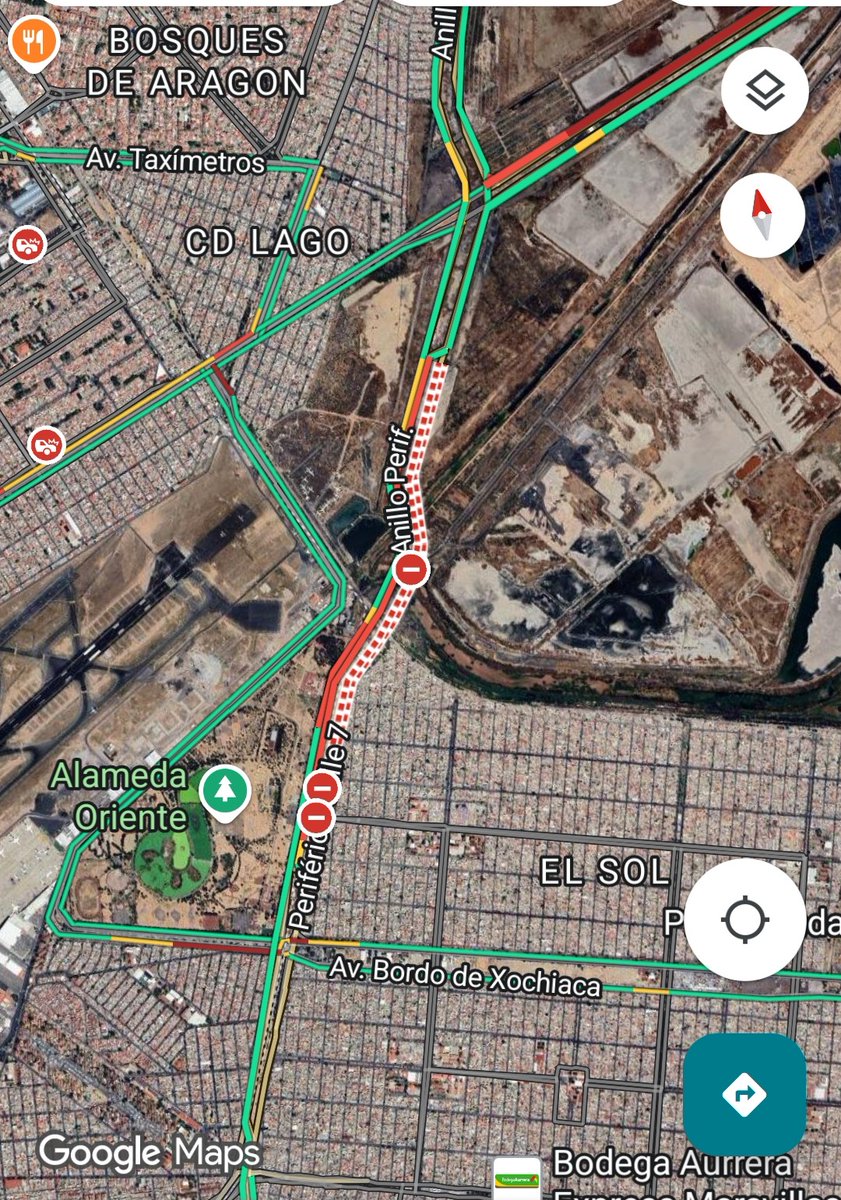 ¿Cuándo van a componer este tramo del Periférico Oriente?
¿Nunca?
Está cerrado creo que desde los sismos del 2017.
¡Qué ineptitud!