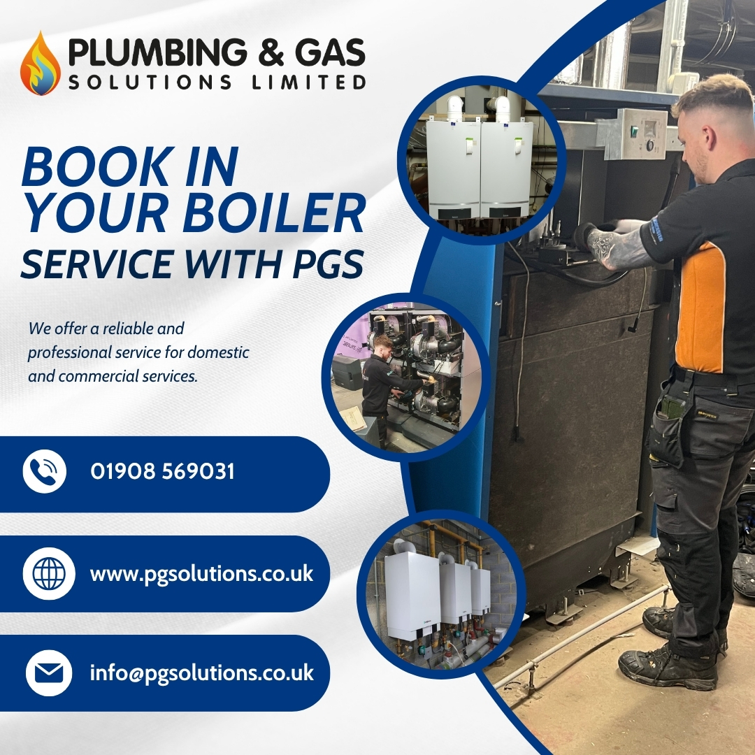 PGSolutionsltd's tweet image. Ensure smooth business with an annual boiler service.
Due in a month? Do it sooner to minimise disruption. Annual boiler servicing is key to safety and compliance.🤝
We’ll remind you when it’s time for your next one — no chasing, just hassle-free maintenance.🙌
01908 569031📞