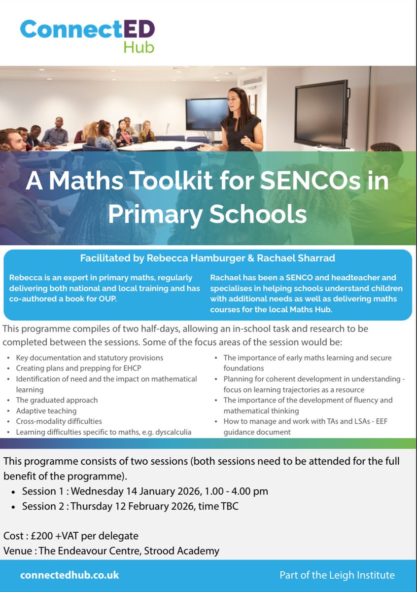 For more information, please view our website using the link below:

connectedhub.co.uk/events