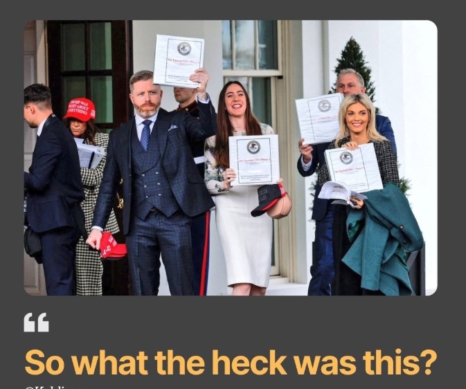 Just one question...