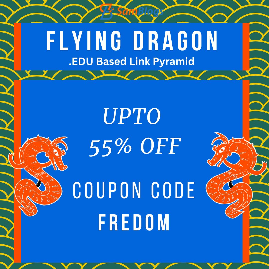 TheVikasSingal's tweet image. 🔖Special Offer🔖

🤗Go Ahead and Grab the Offer🤗

💥Special 55% Discount On Our Flying Dragon Package

😍Elevate Your SEO Game with High Authority EDU Backlinks and Valuable Resources  😍

👇Check Out:
samblogs.com/flying-dragon/

👉Code: FREEDOM

#FlyingDragon #SpecialDiscount