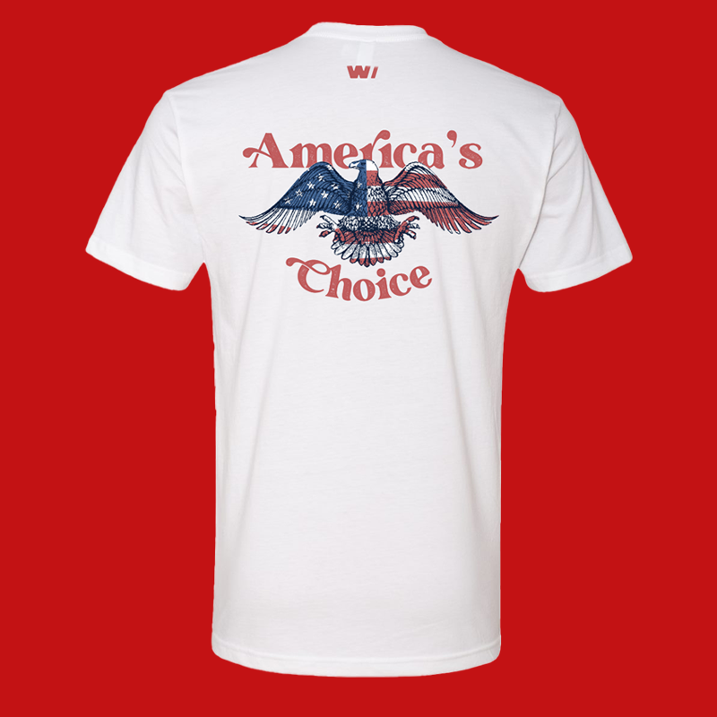 AwakenWithJP's tweet image. ⏳ Last Chance: pre-orders for 'America’s Choice' t-shirt is closing soon! This limited edition design won’t be back and neither will your chance to claim it. Stand for freedom. Wear it with pride. Pre-order yours here: awakenwithjp.com/collections/fr…